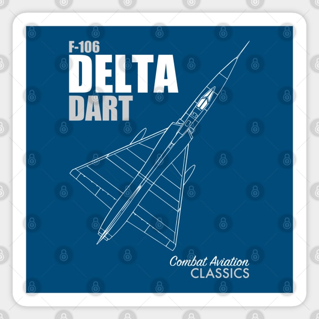 F-106 Delta Dart Sticker by TCP